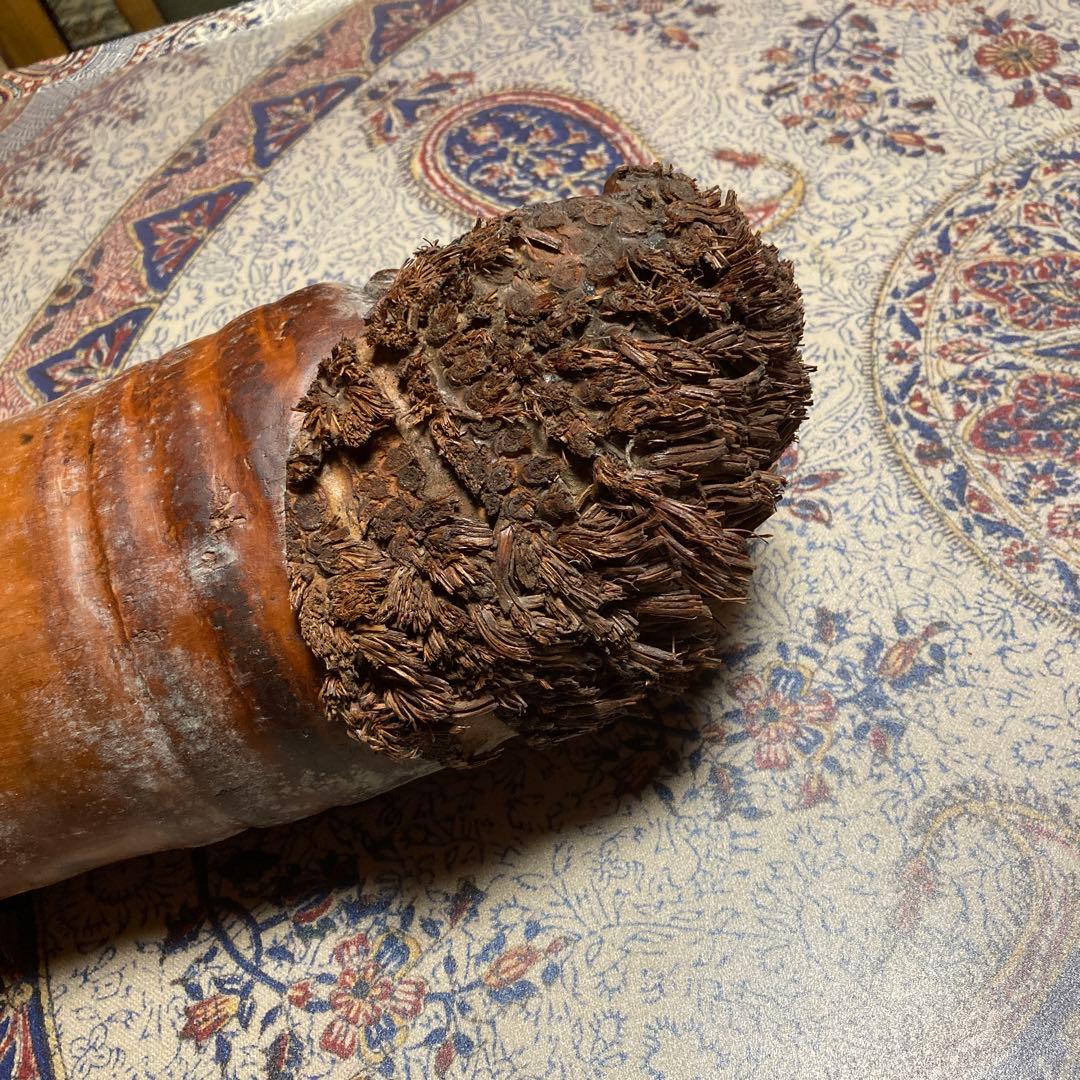 達磨　竹彫刻（H3）【kurokunn】