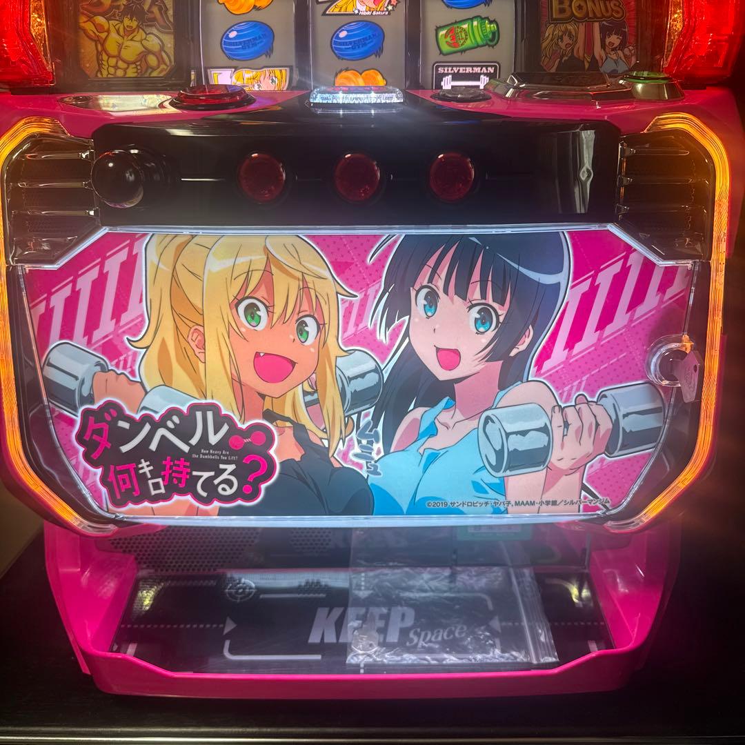 [6号機スマスロ]Lダンベル何キロ持てる？