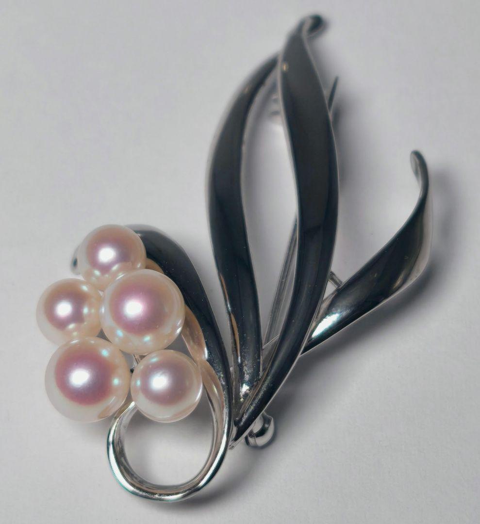 【極美品 最高級!!】ミキモト ブローチ パール フォーマル 正規品 皇室御用達