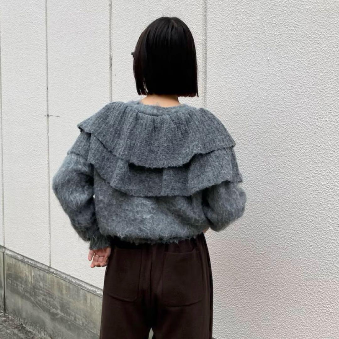 ちゃリナ様　タグ付き新品　LAATO frill frill knit