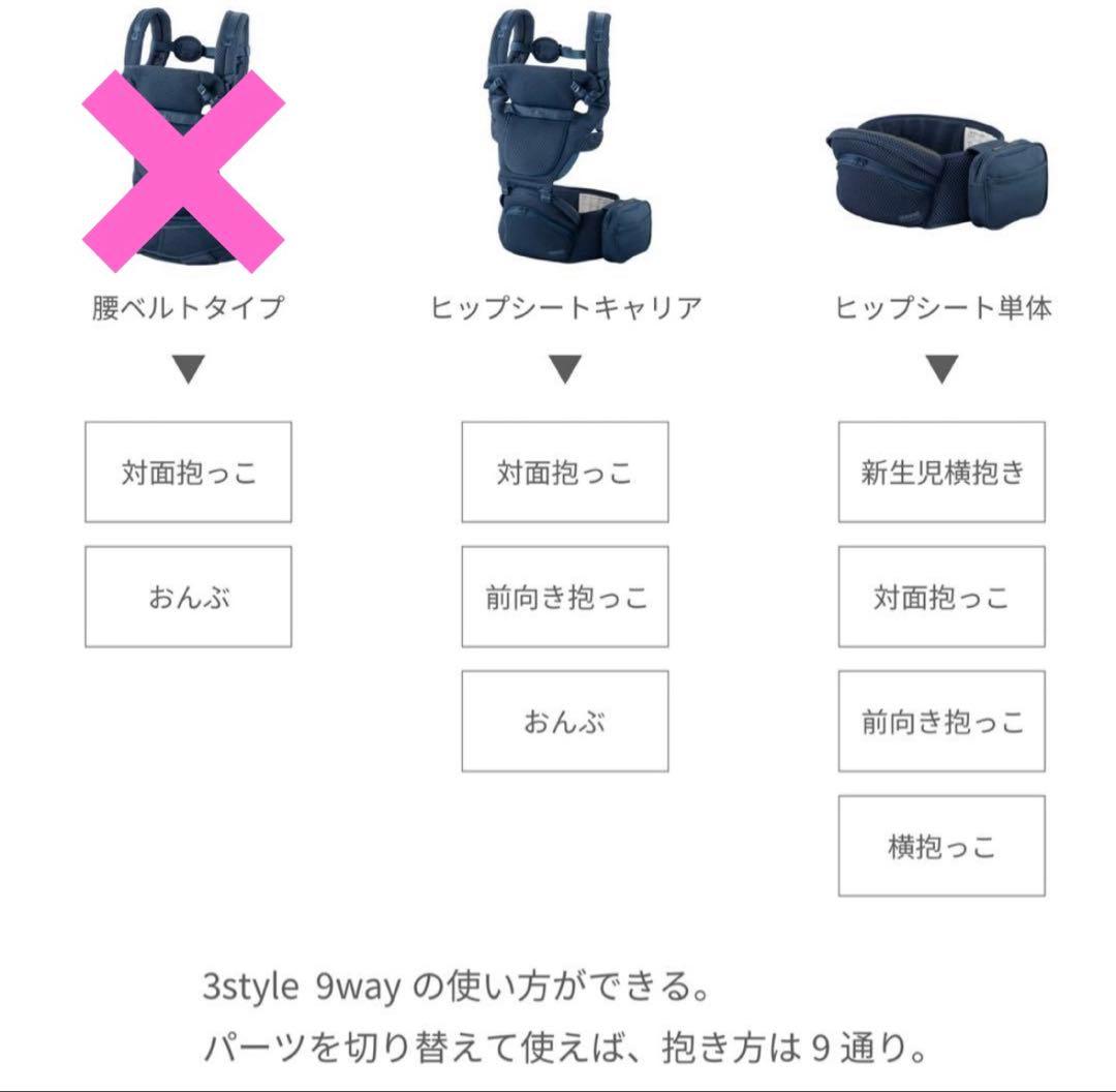 BABY&Me ベビーアンドミー　抱っこ紐　beren