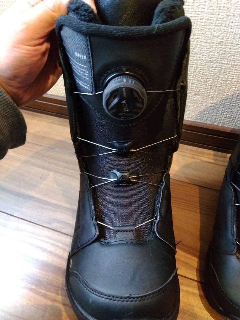 【美品】k2 ケーツー HAVEN 23.0cm 初中級者向き グラトリ