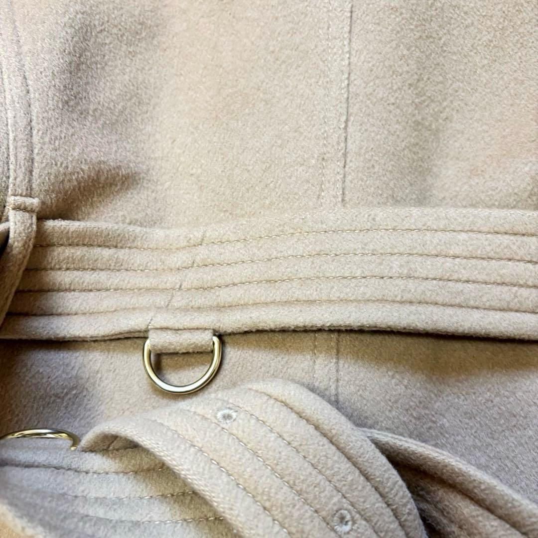 美品☆バーバリーロンドンイングランドウールカシミヤトレンチコート　38