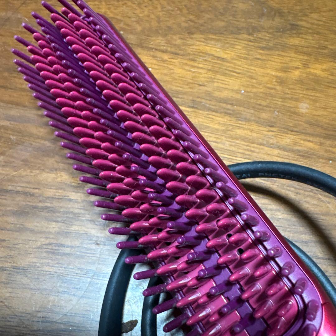 CHEONG DAM STYLE ブラシヘアアイロン レッド