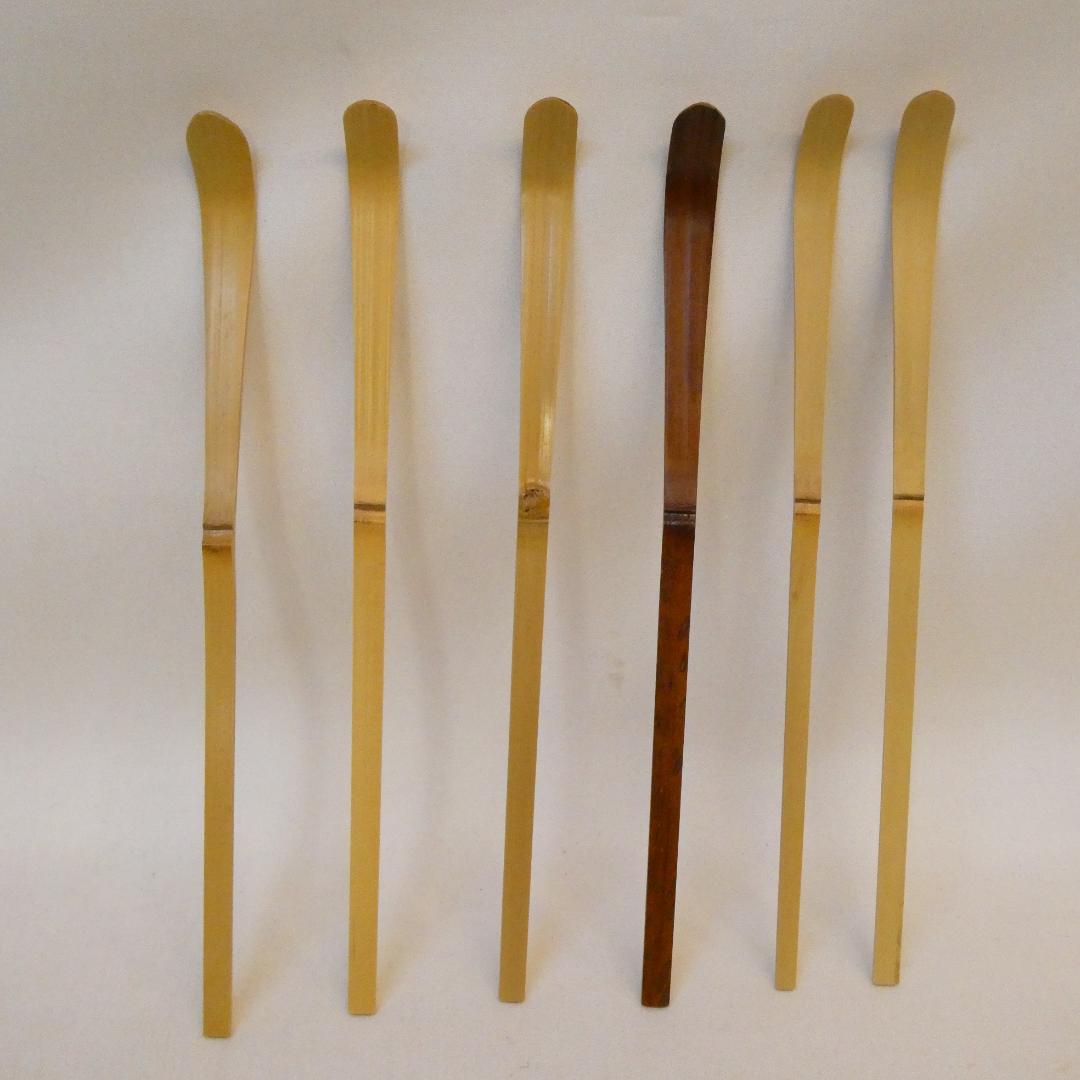 【鵬雲斎まで】影林宗篤作 裏千家流 歴代茶杓集 15本セット 茶道具 共箱