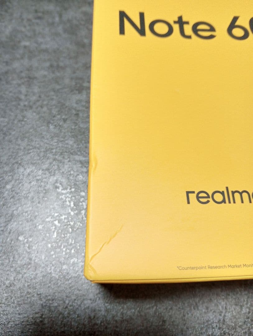 【新品未使用品】realme Note 60　3GB+64GB シムフリー