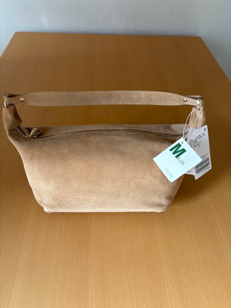 spickandspan スエード ショルダーバッグ