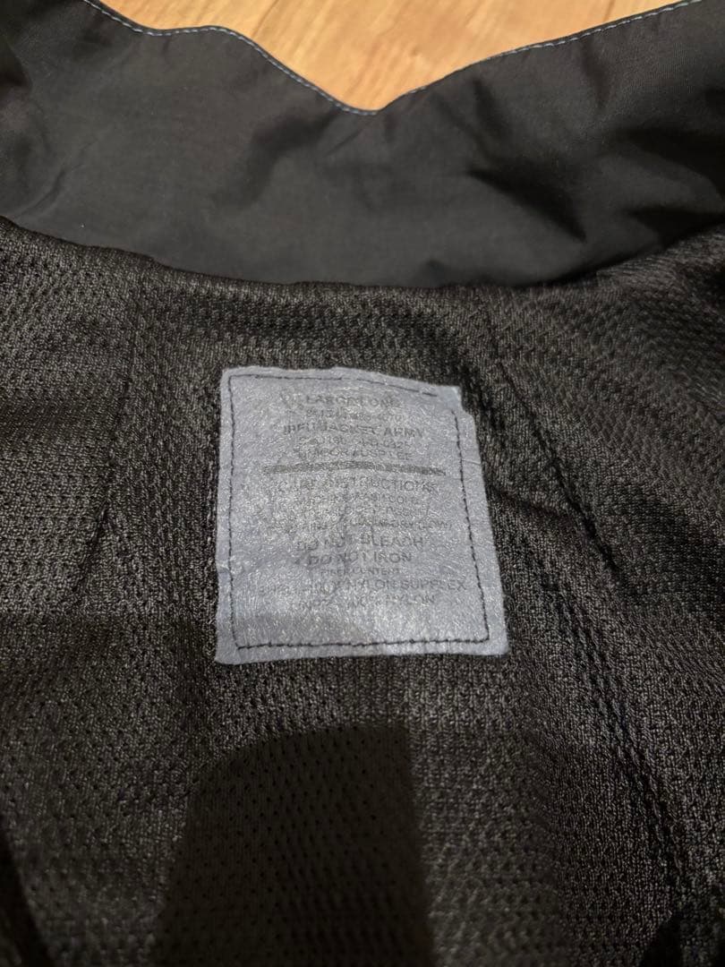 【美品】U.S. ARMY IPFU ナイロンジャケット ディープブラック