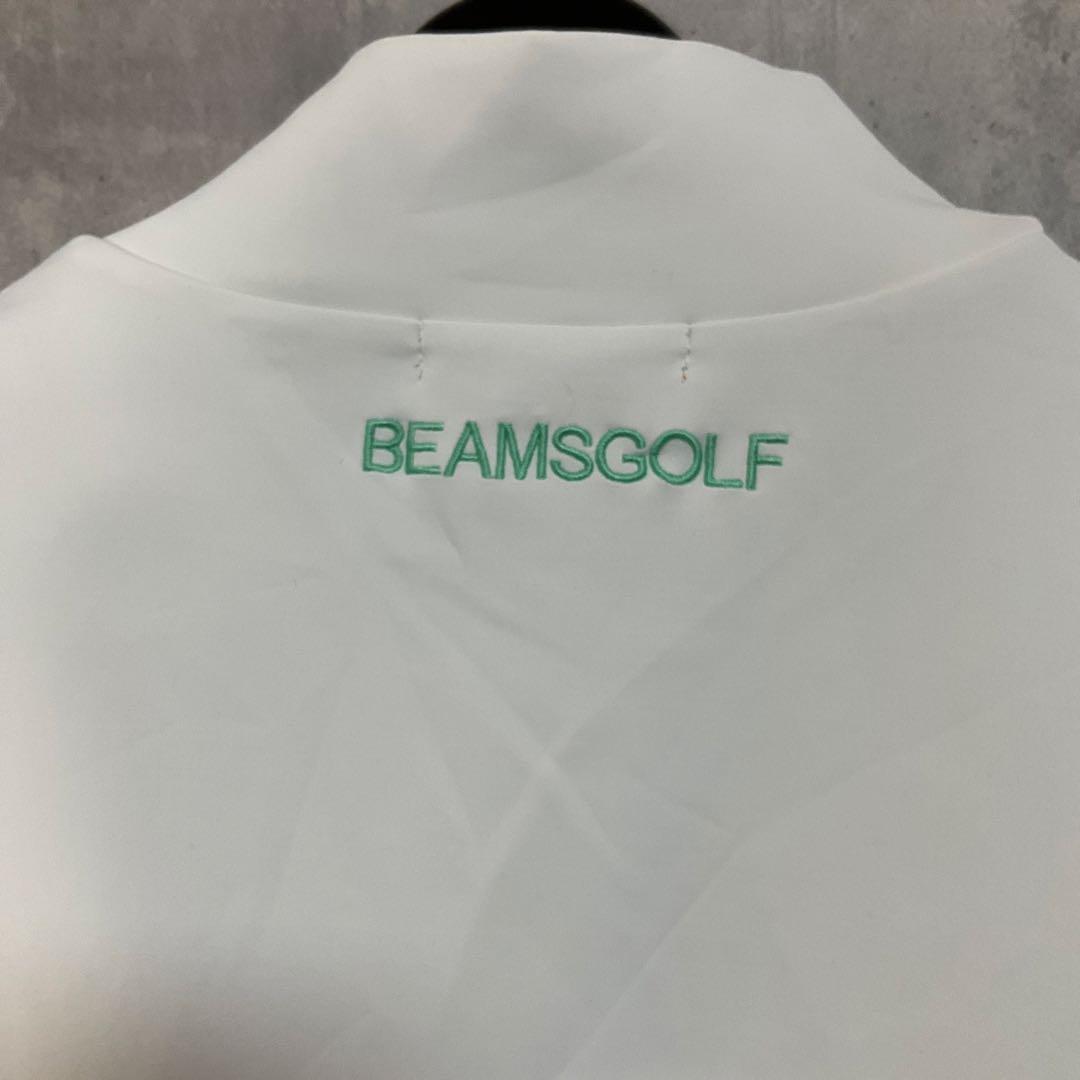 【BEAMS GOLF】　別注 フラッグモックネックシャツ　プルオーバー　ロンT