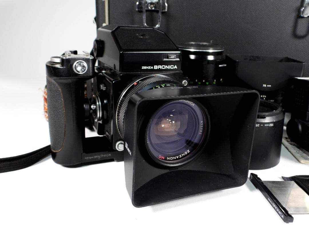ZenzaBronicaゼンザブロニカ ETR レンズ 一眼レフ フィルムカメラ