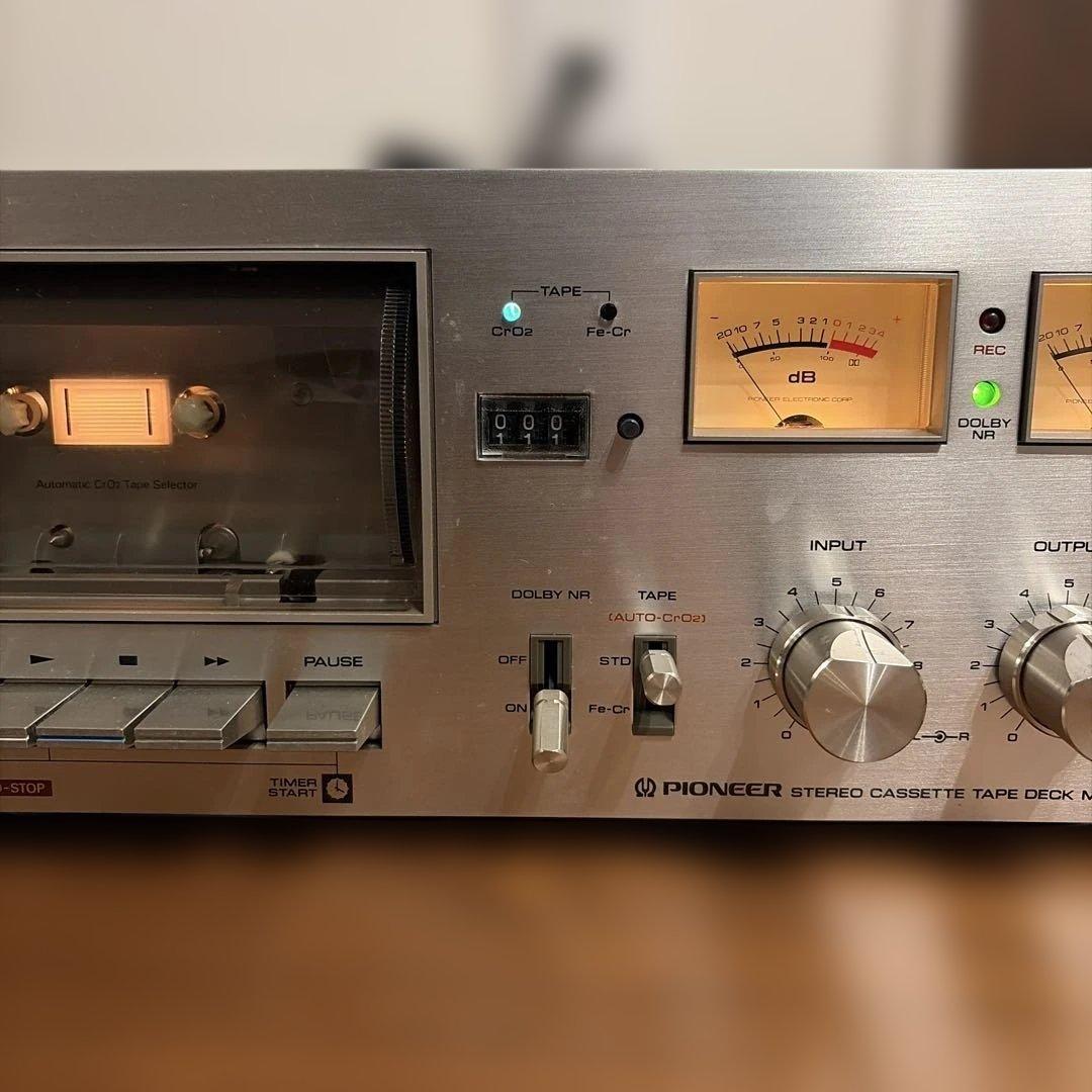 pioneer パイオニア CT-4 ステレオ カセットデッキ 稼動品 美品