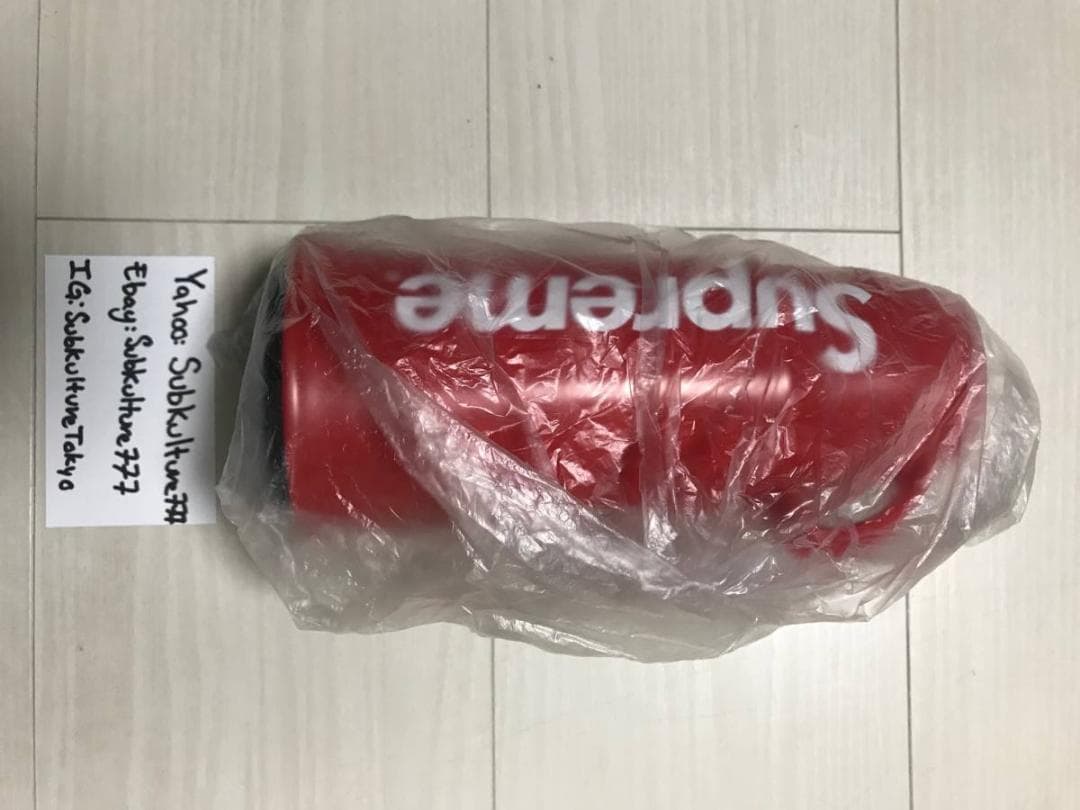 Supreme 赤い水筒セット 14fw helios logo thermos