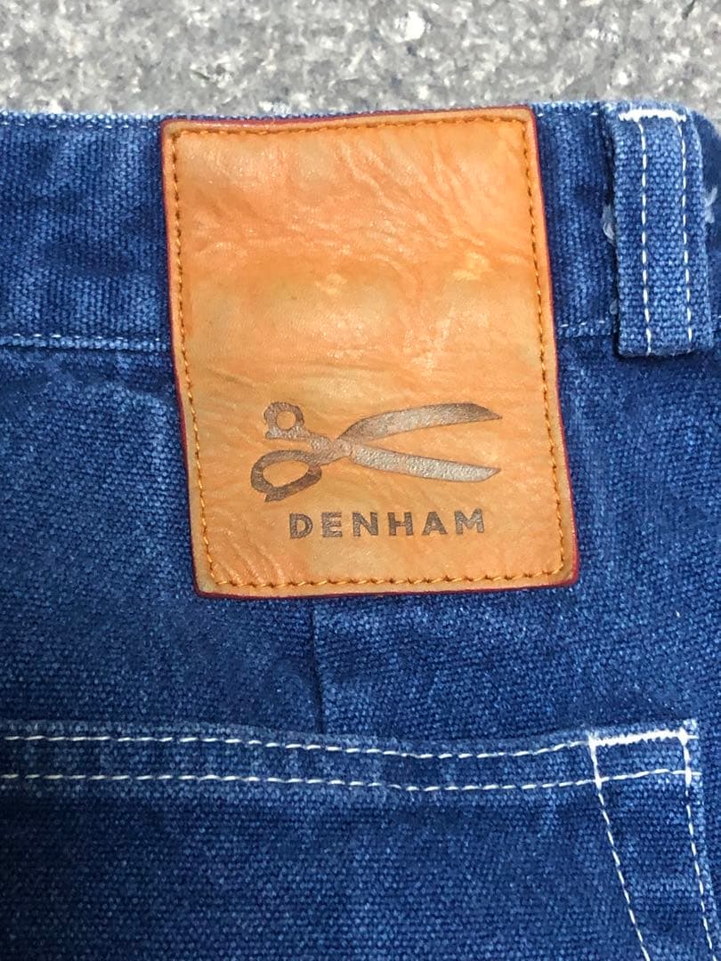 DENHAM デンハム　タックデニムパンツ