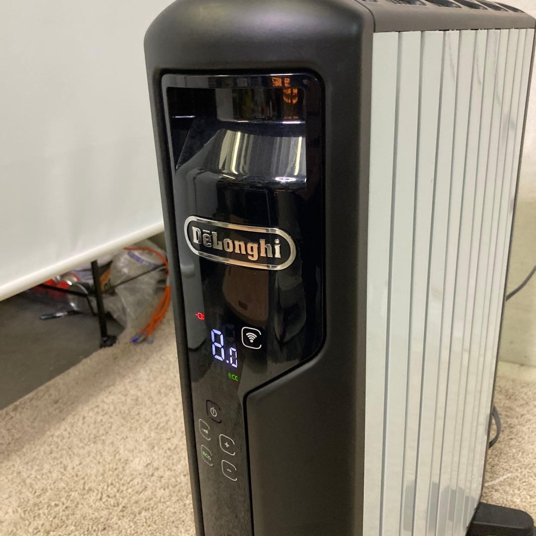 Wi-Fiモデル DeLonghi オイルヒーター デジタルディスプレイ付き