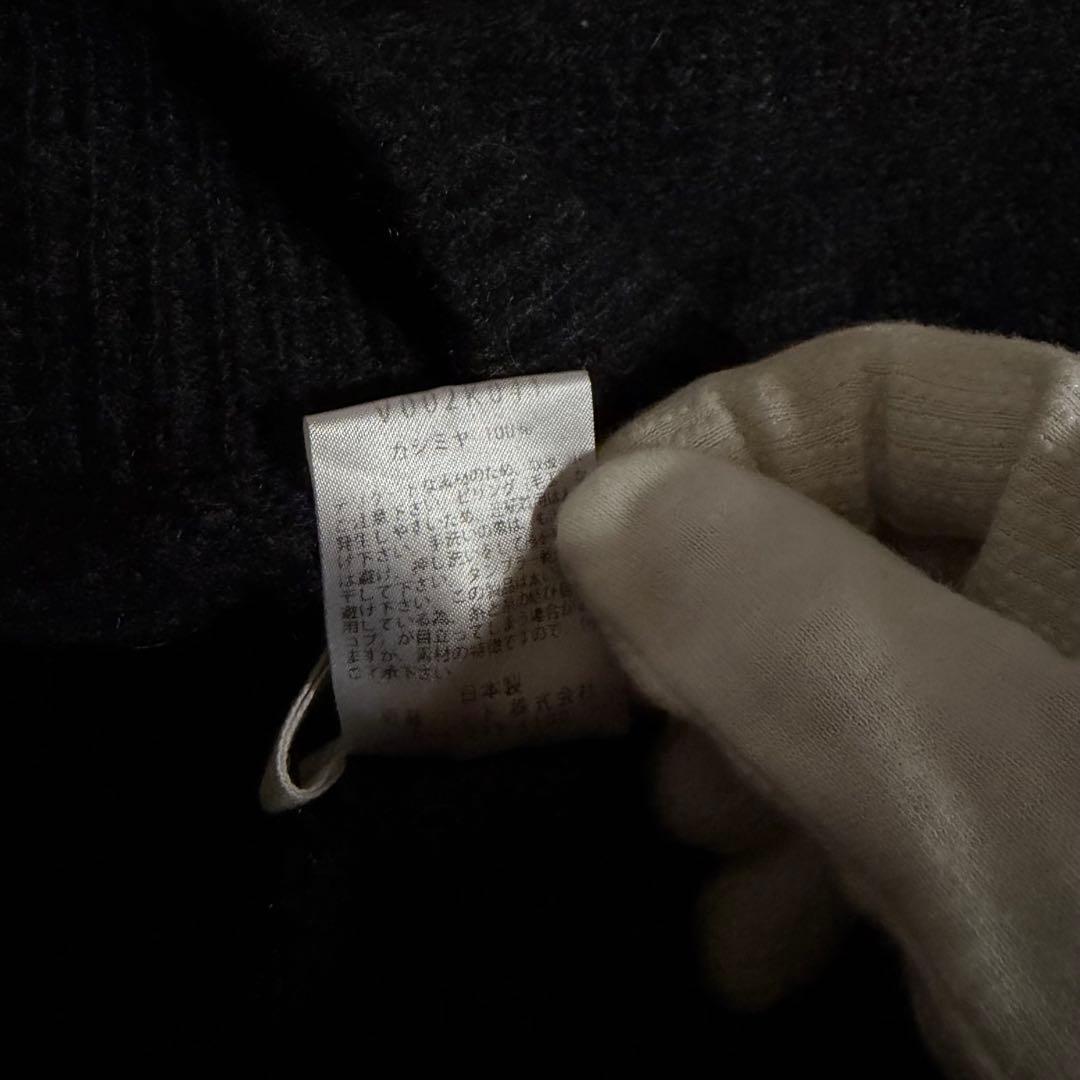 evam eva カシミヤシームレスパーカー　カシミヤ100% エヴァムエヴァ