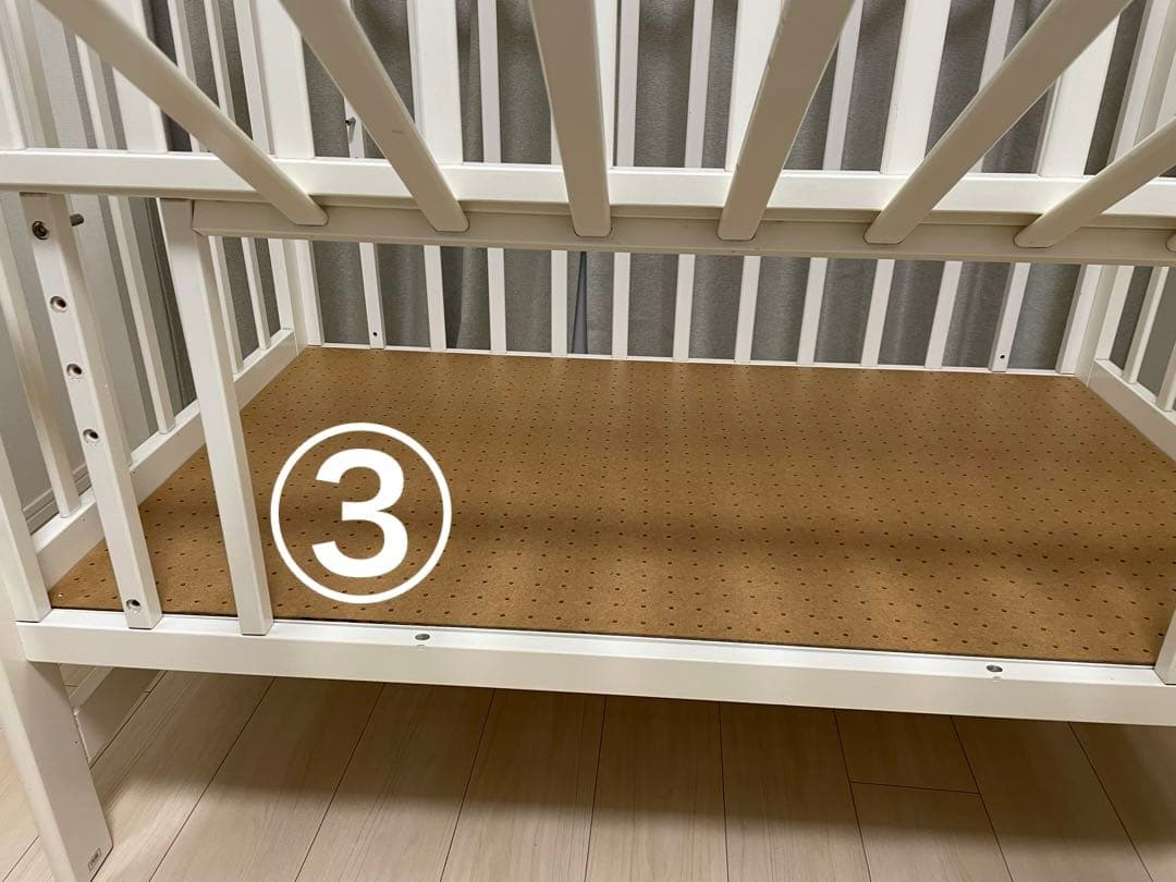 【直接引き渡し】カトージ　ベビーベット　アカチャンホンポ限定　ハイポジション