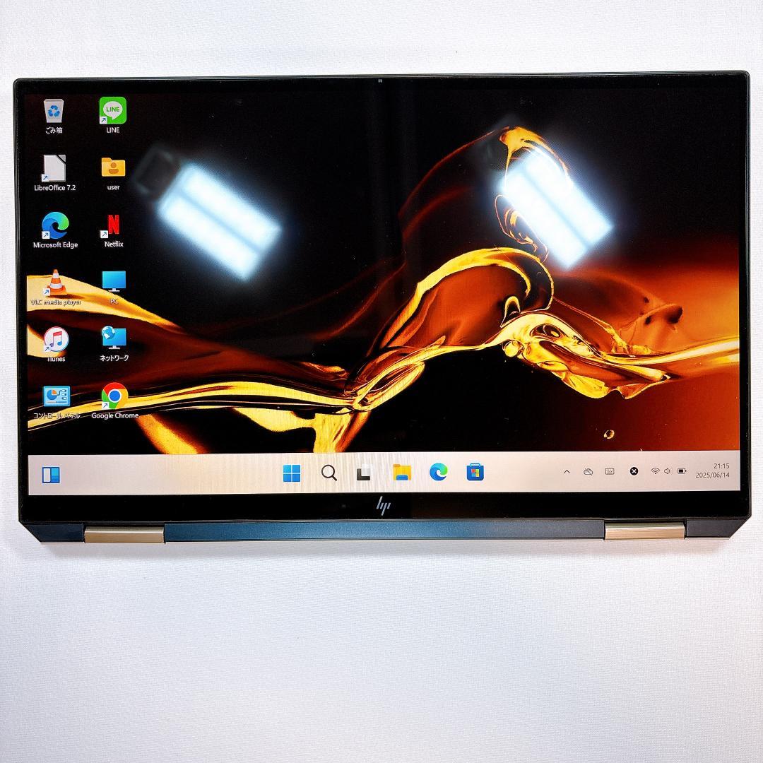 【バッテリー良】2in1 HP Spectre X360 16GB SSD1TB