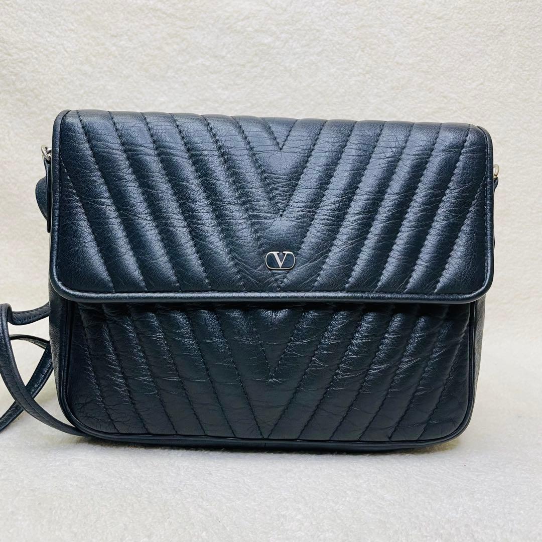 Valentino Garavani ショルダーバッグ ヴィンテージ Y2K 黒