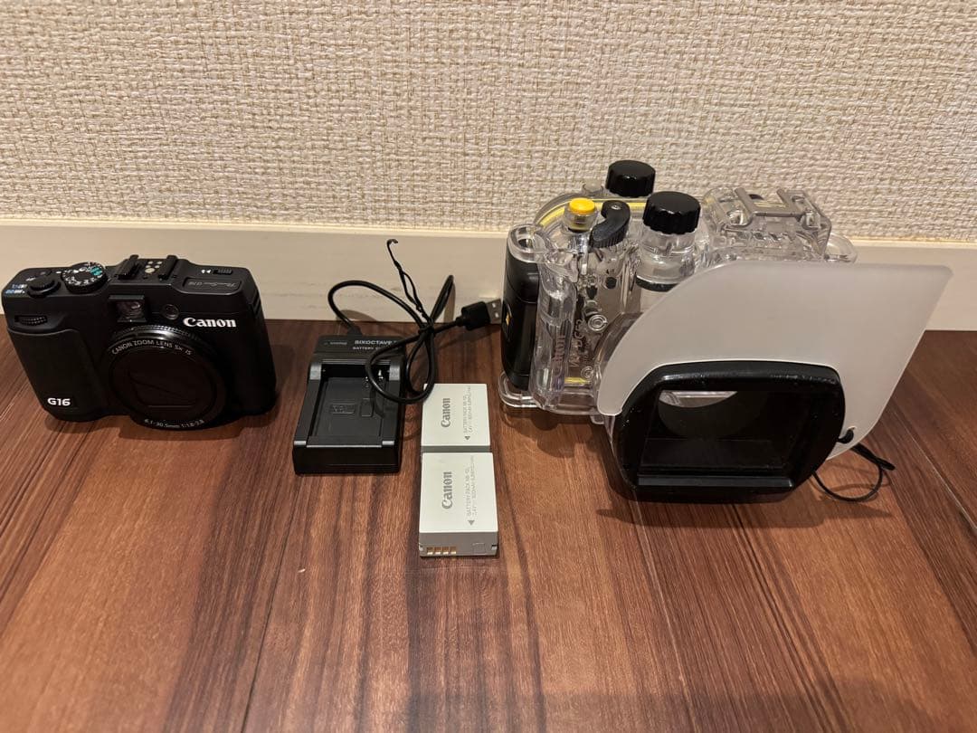 Canon G16 コンパクトデジタルカメラ　防水ケース