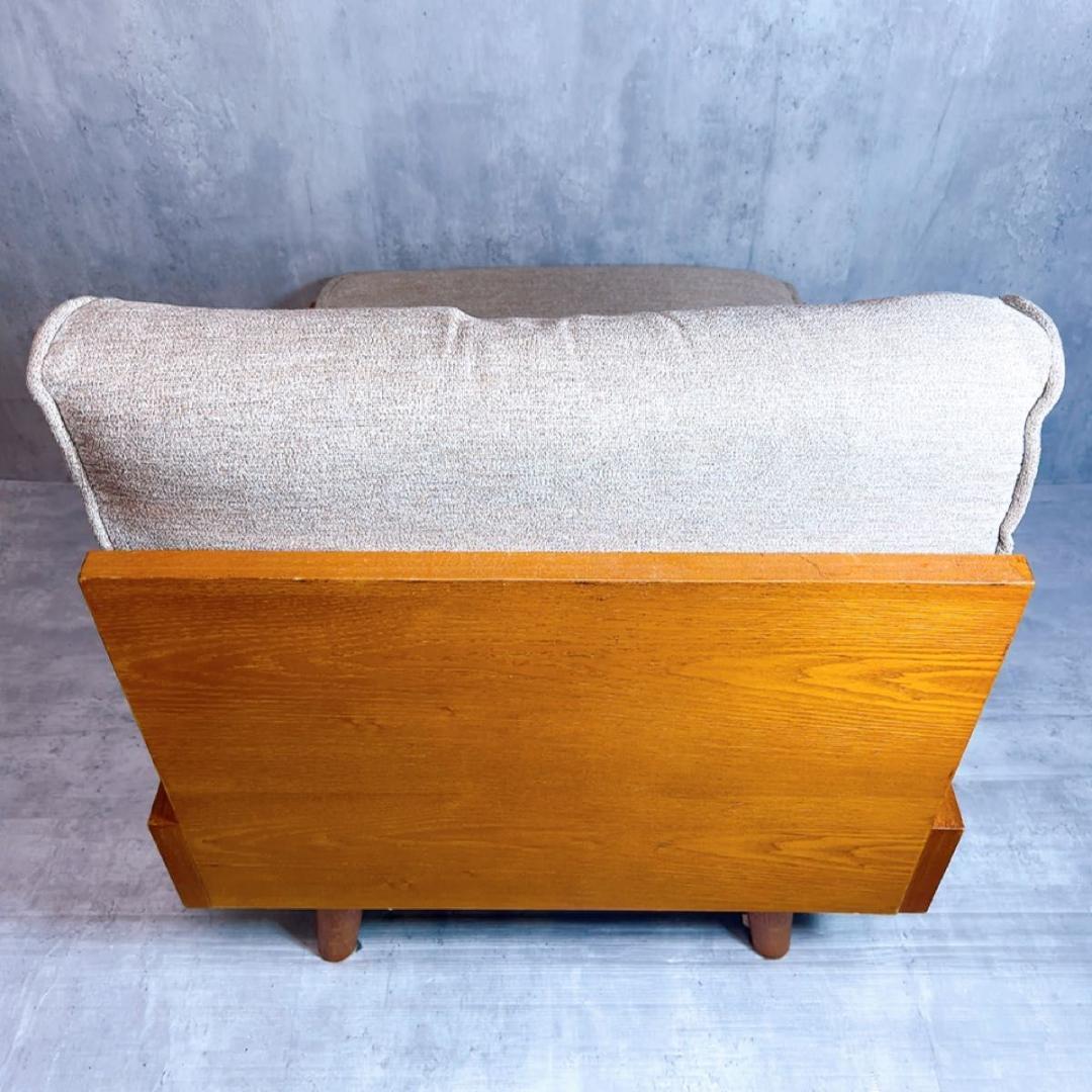 UNICO ウニコ　アルベロ　 1人掛けソファ　ライトグレー