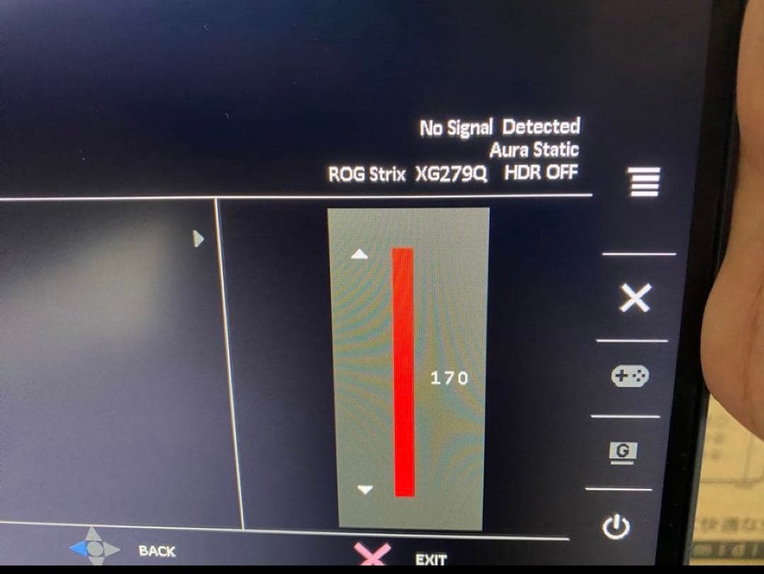 ASUS ROG STIRX モニター キーボード マウス マット セット