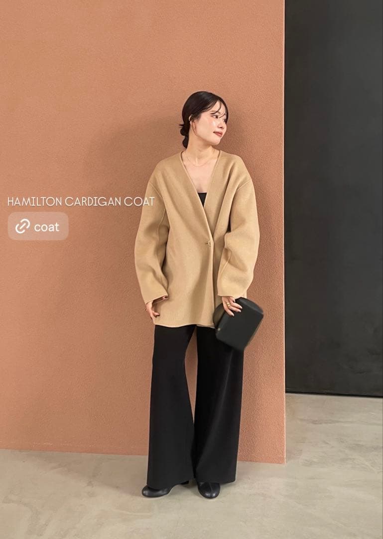 【新品】プラージュHAMILTON Cardigan コート38