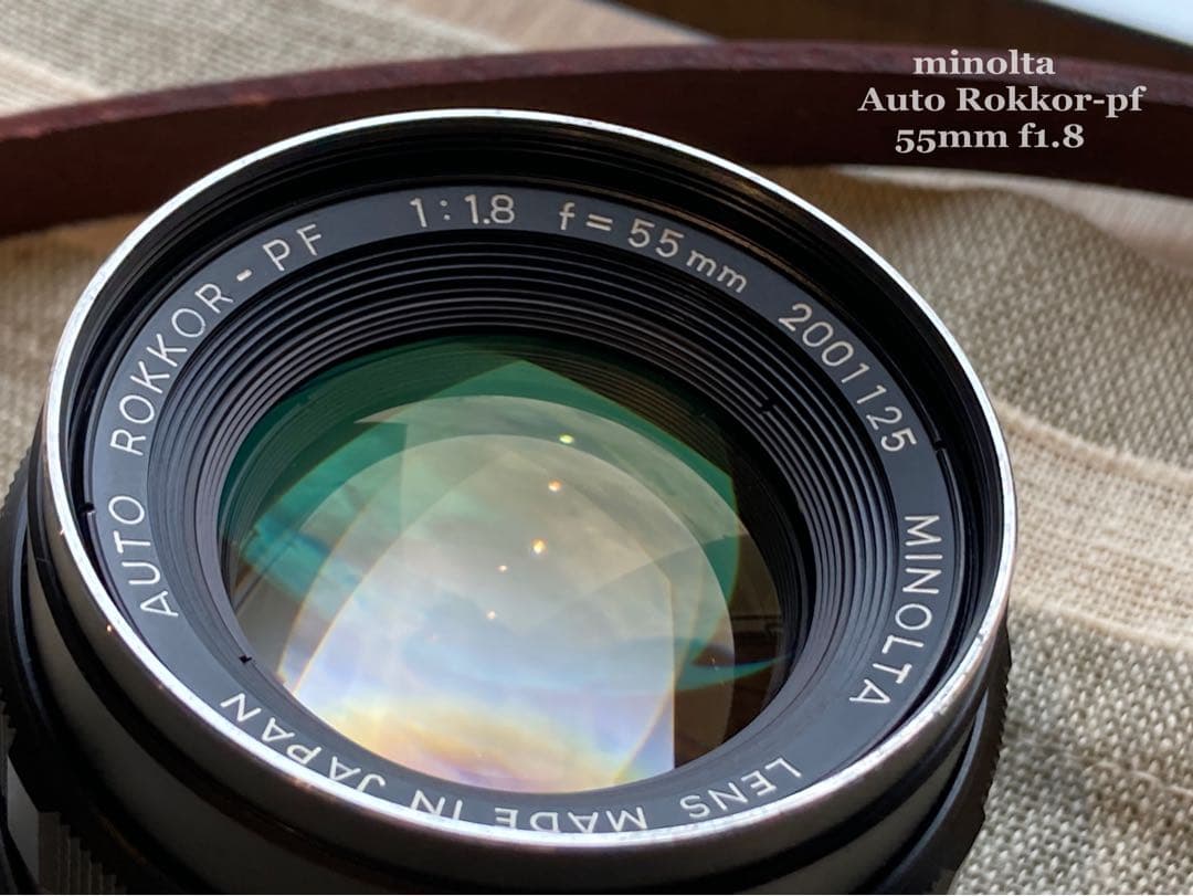 ★作例必見！完動品＊美品＊初期保証★minolta sr-7&緑のロッコール
