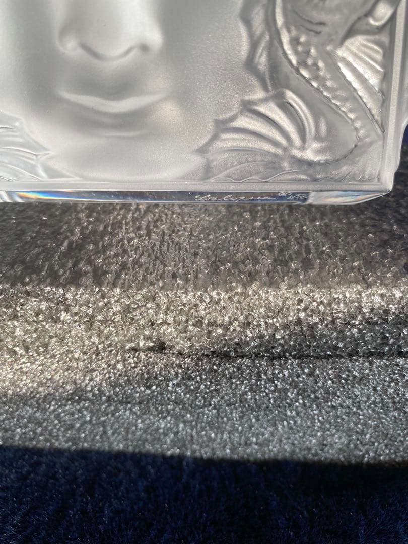 LALIQUE ラリック マスクド ファム キャンドル ホルダー