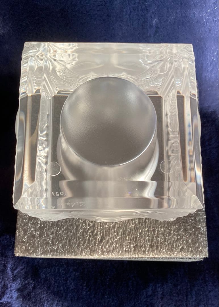 LALIQUE ラリック マスクド ファム キャンドル ホルダー