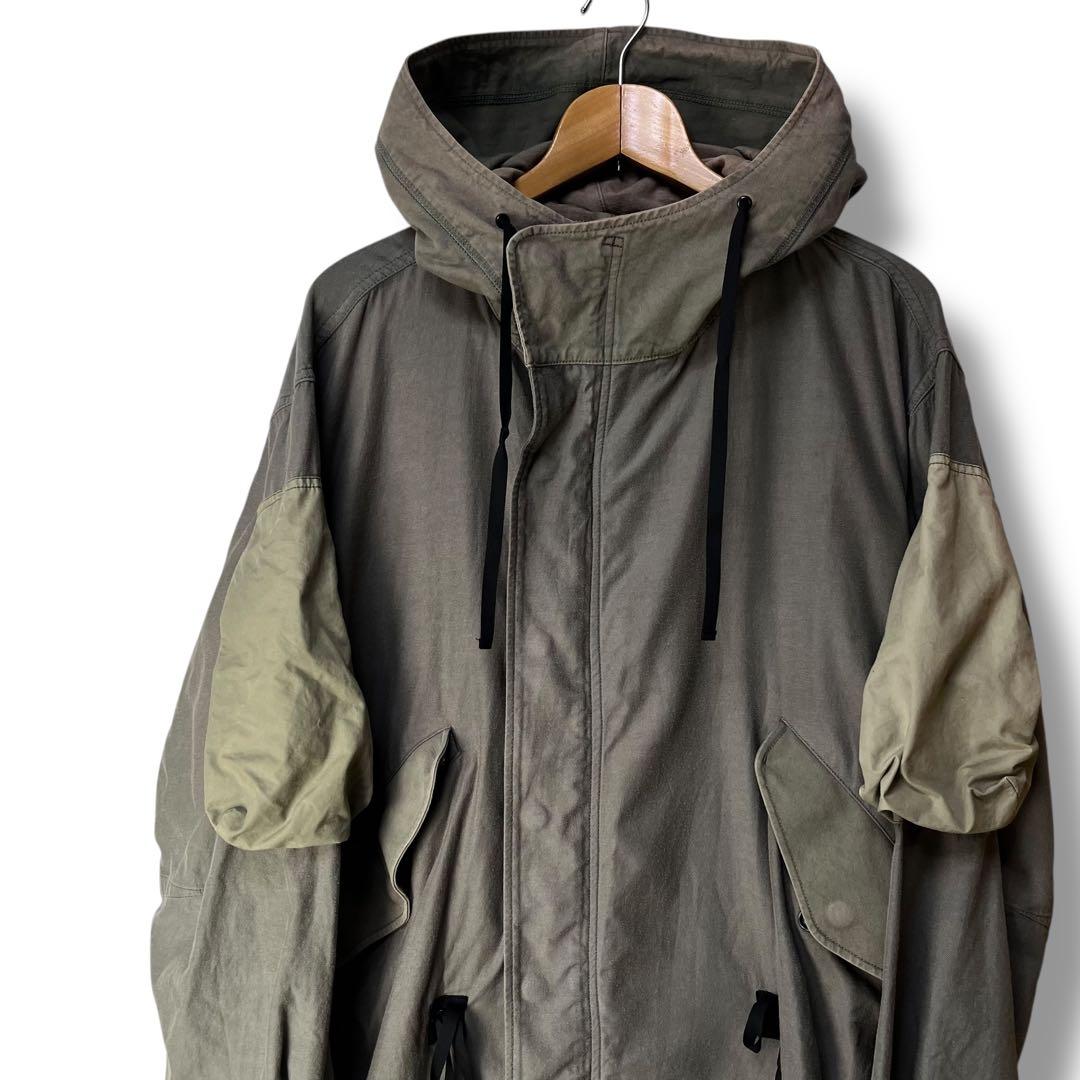 N.HOOLYWOOD エヌハリウッド モッズコート 薄手　ギミック 袖ポケット