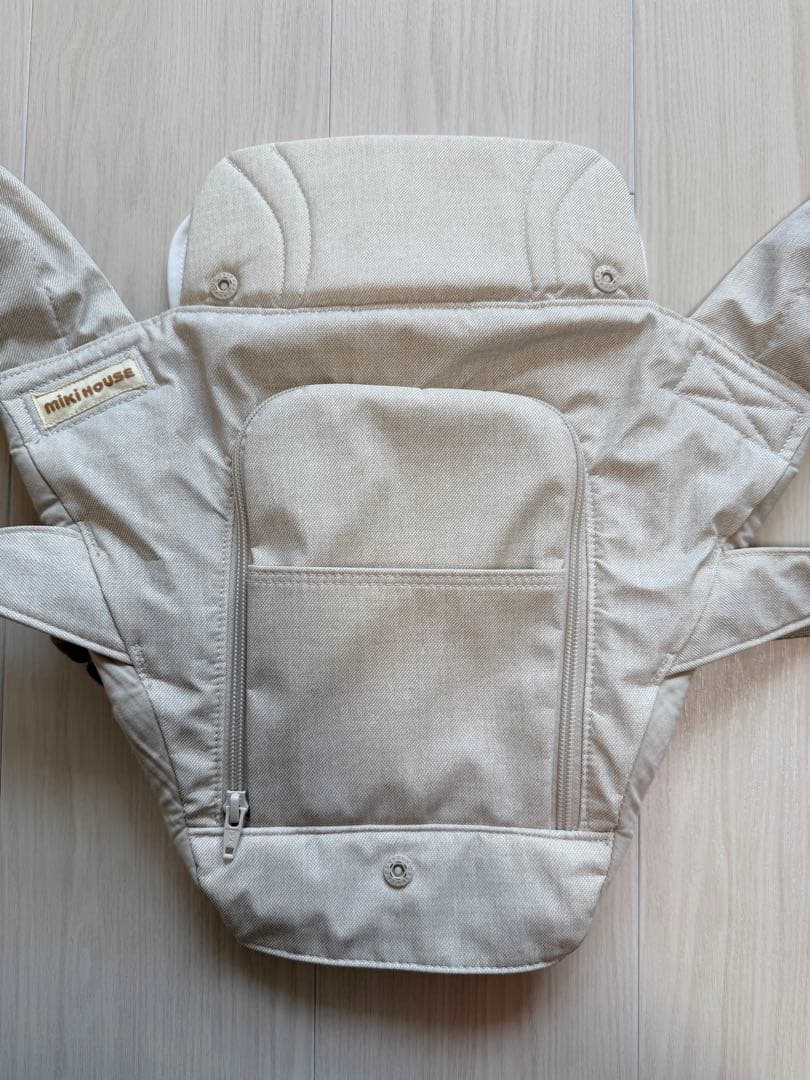 MIKI HOUSE×POGNAE ヒップシート 抱っこ紐　ベビーキャリア