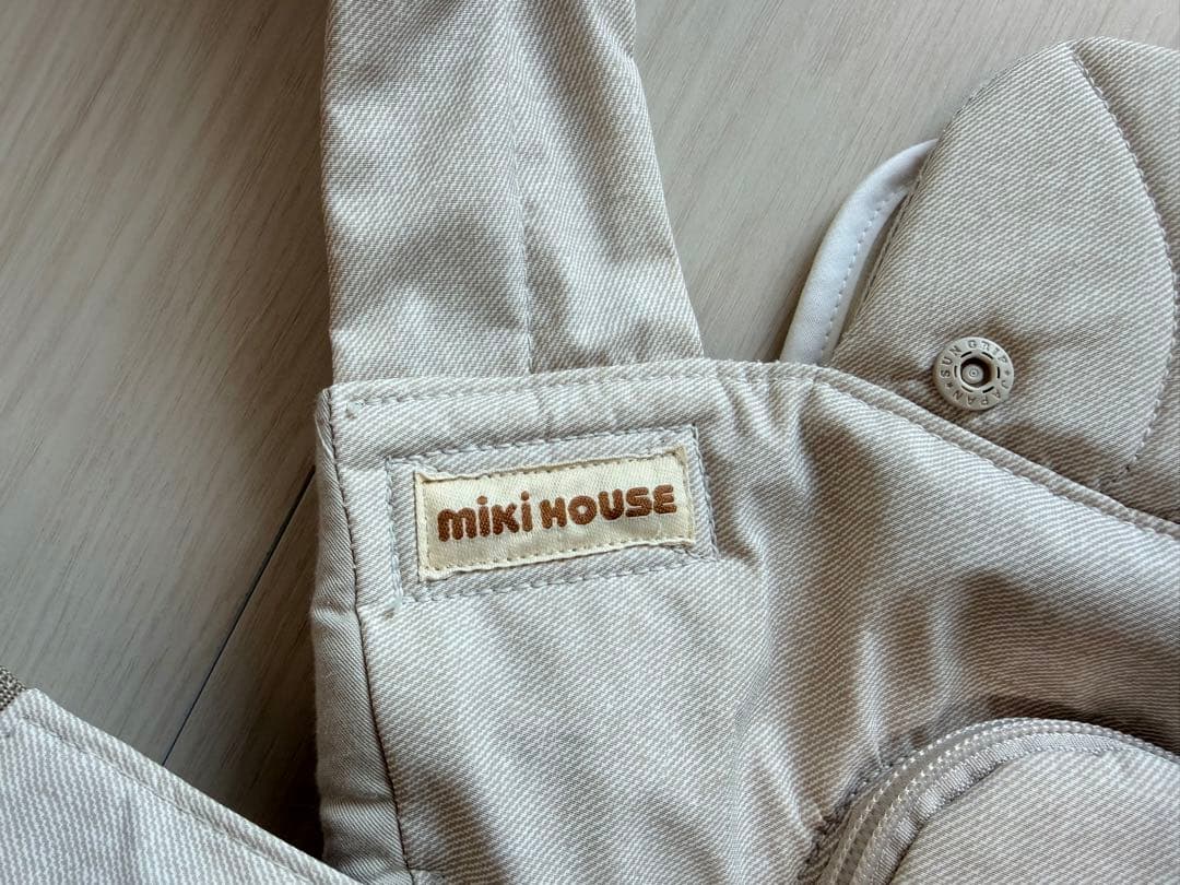 MIKI HOUSE×POGNAE ヒップシート 抱っこ紐　ベビーキャリア