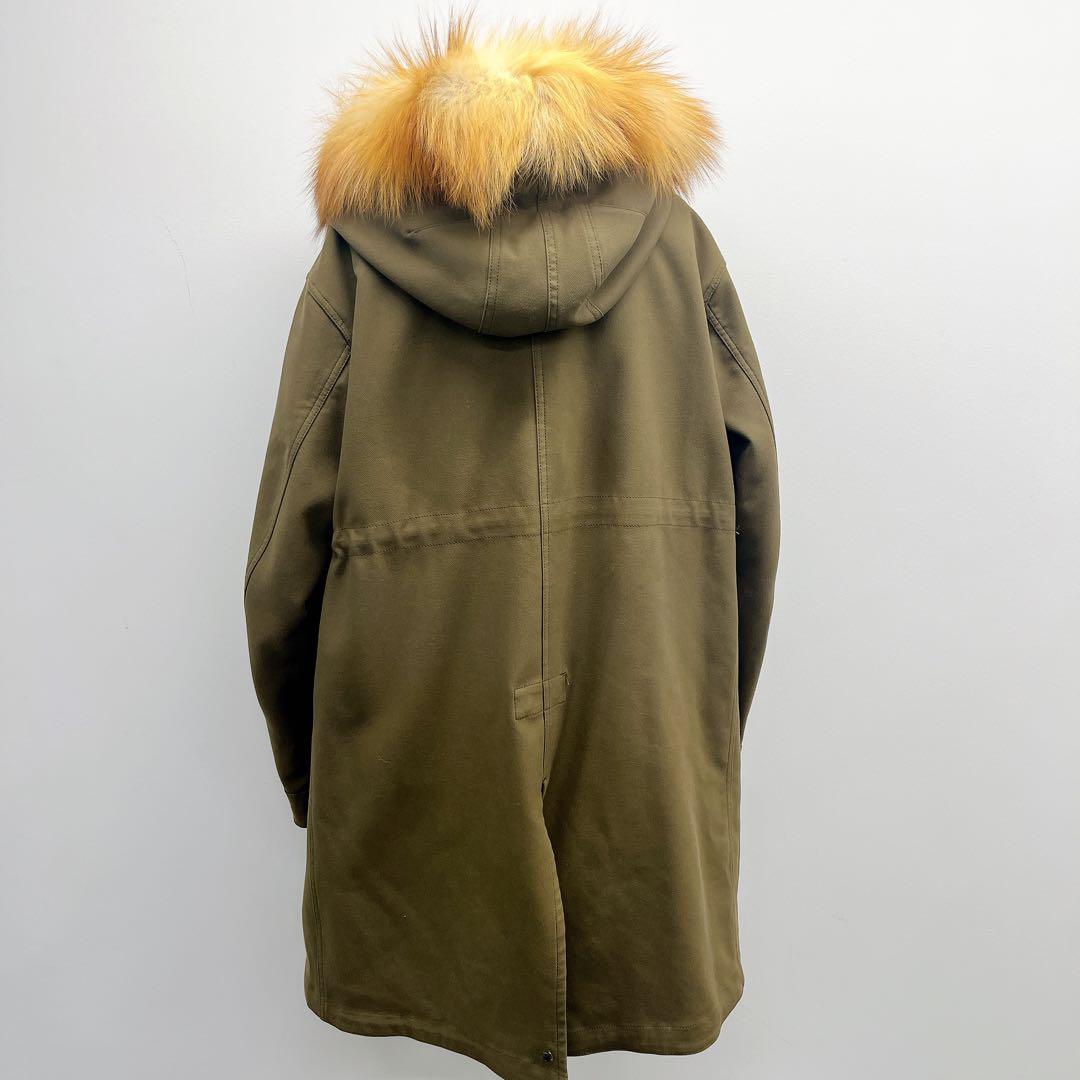 THE RERACS ファー付きモッズコート