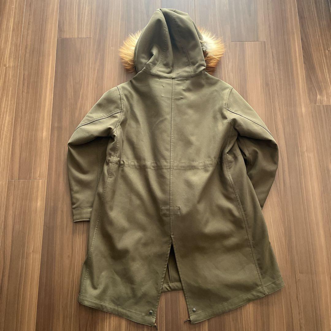 THE RERACS ファー付きモッズコート