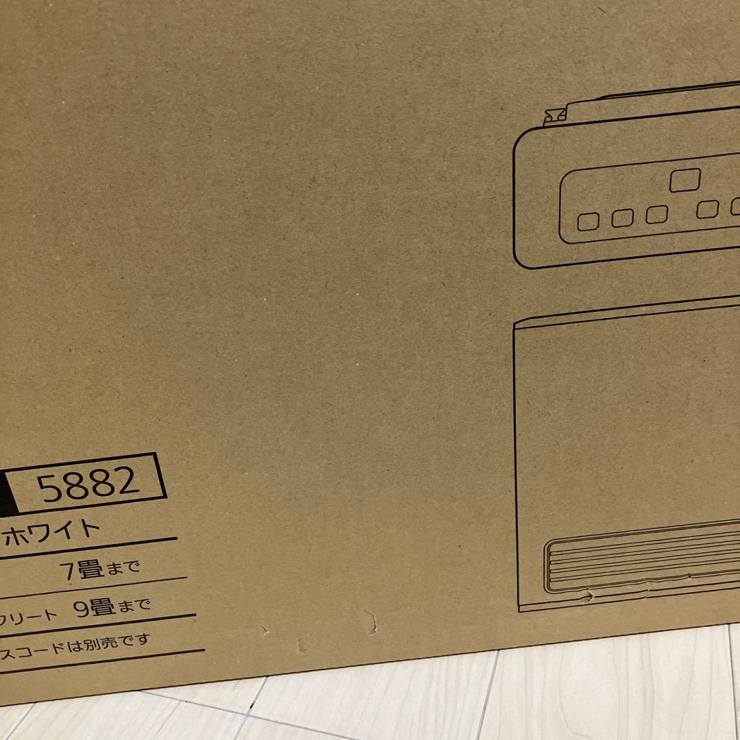 OSAKA GAS ガスファンヒーター 5882 ホワイト