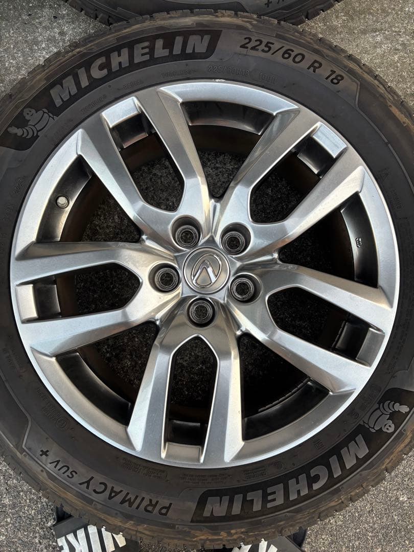 NXバージョンL純正ホイール タイヤ9~9.5部山 ミシュラン 23年製造‼️