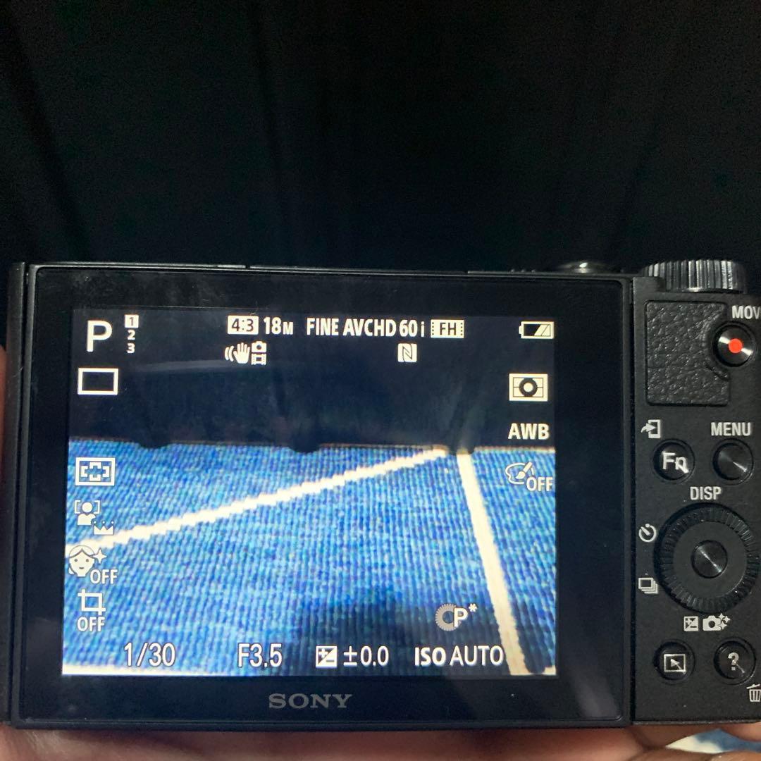 sony ソニー　DSC-WX500 デジタルスチルカメラ　サイバーショット