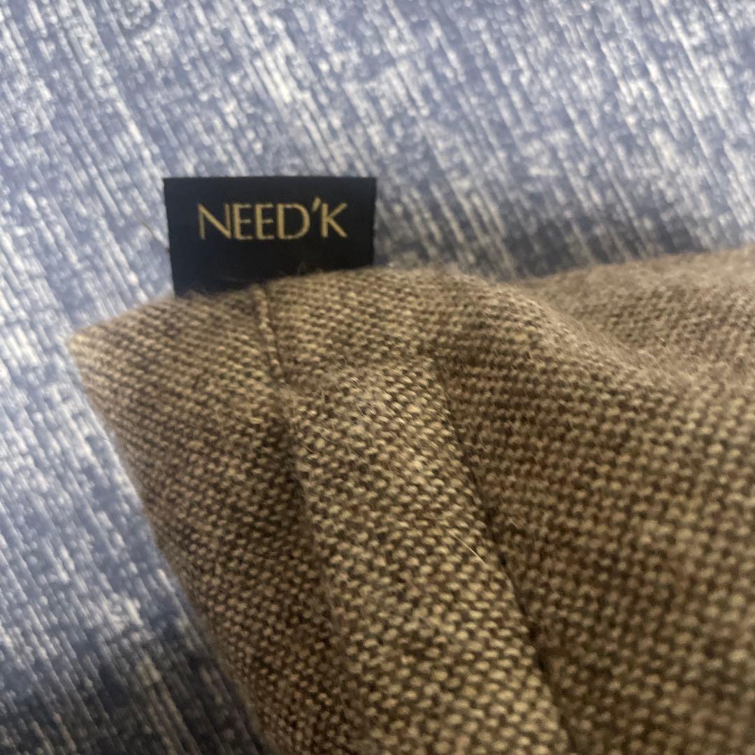 NEED'K IMECA クッション　冬　羊毛皮　2個セット