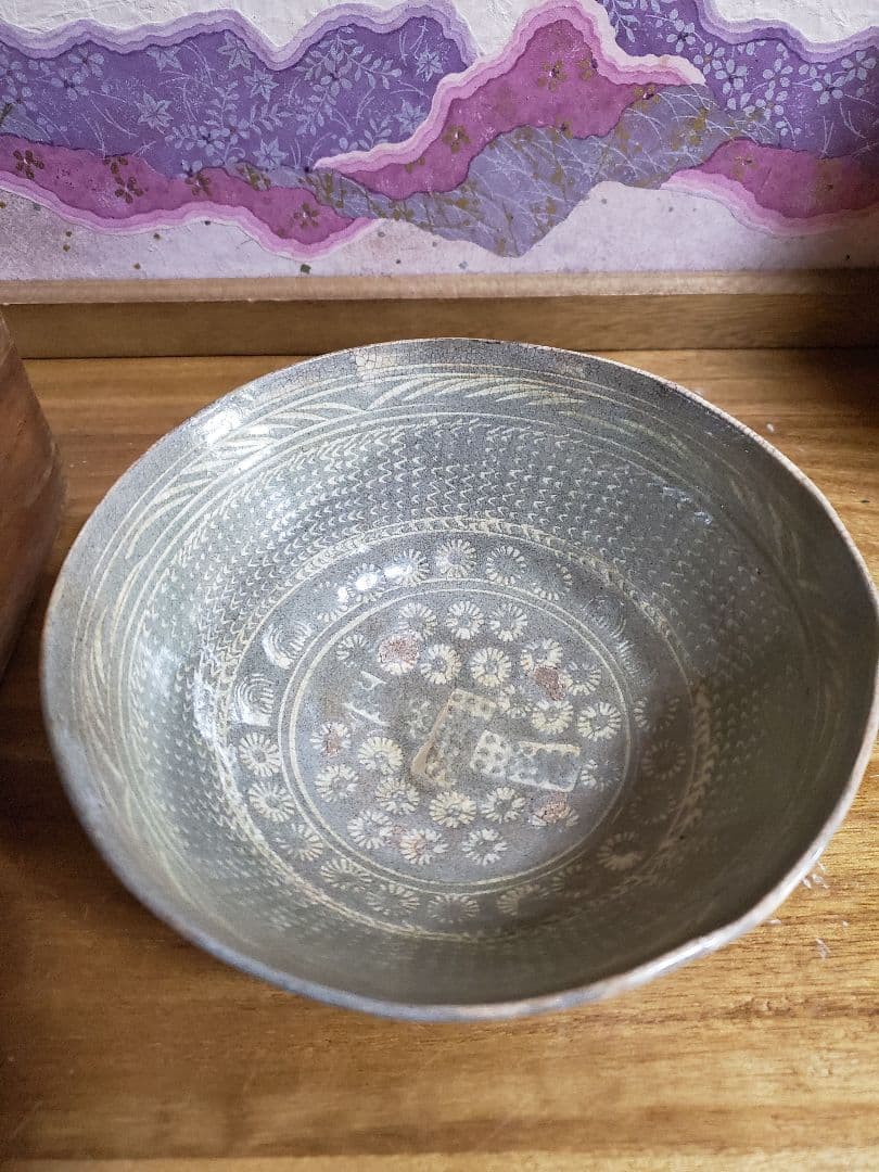 茶道具　李朝、三島茶碗　時代物　骨董品、美術品