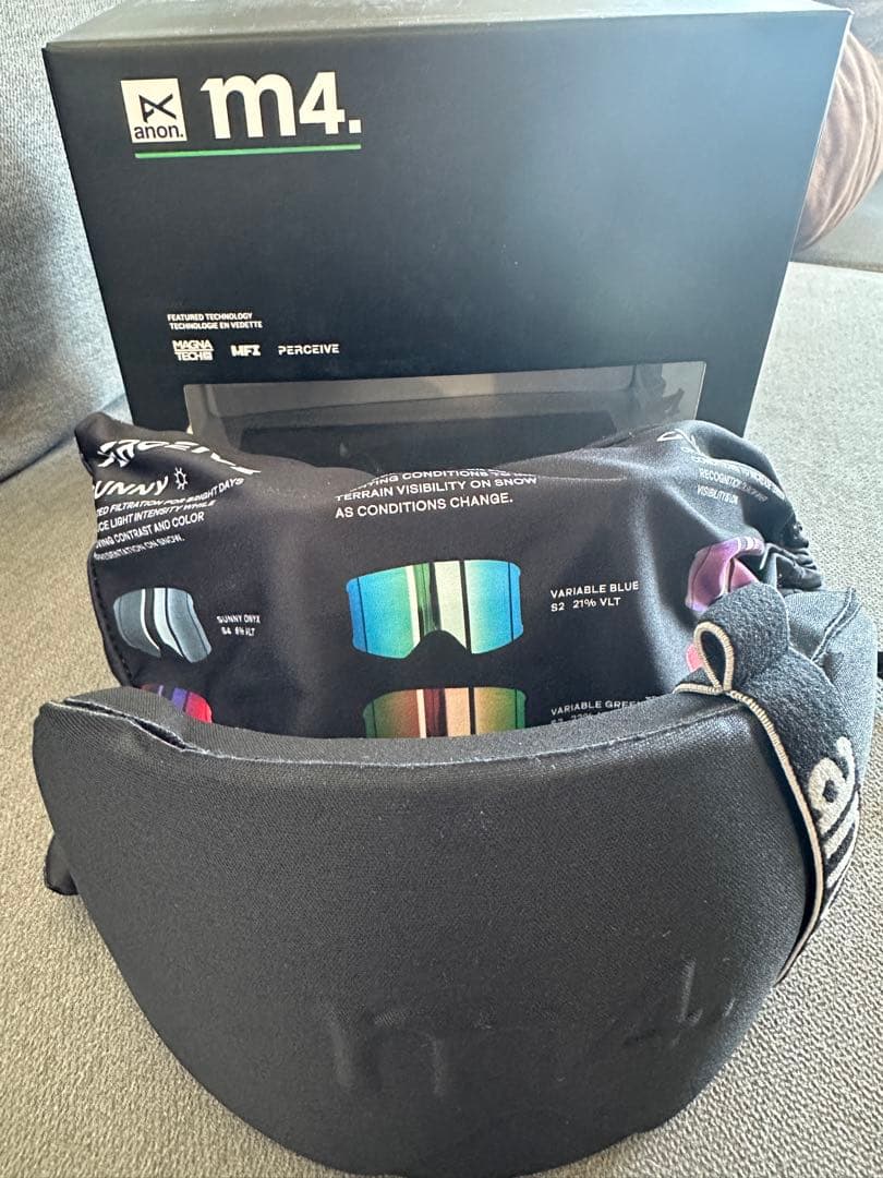 ANON M4 ローブリッジフィット ゴーグル+ ボーナスレンズ