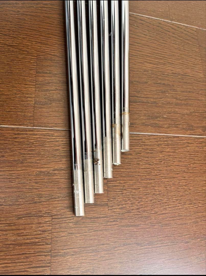 アイアンシャフト6本セット　フレックスS ダイナミックゴールドS 200
