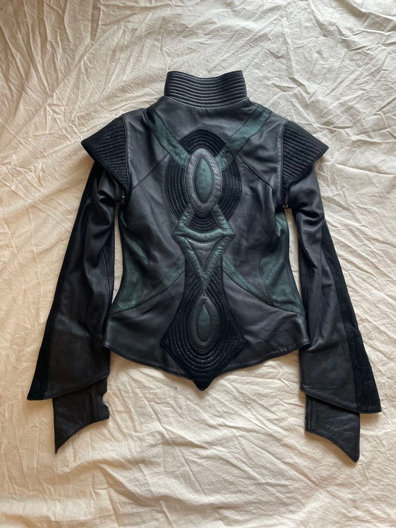 ジャケット・アウター artistic leather jacket \" SF armour \"