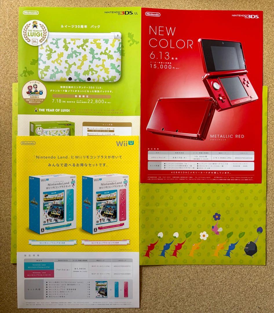 【流通関係者限定】任天堂 新作ソフト受注会 資料 2013年7月当時モノ