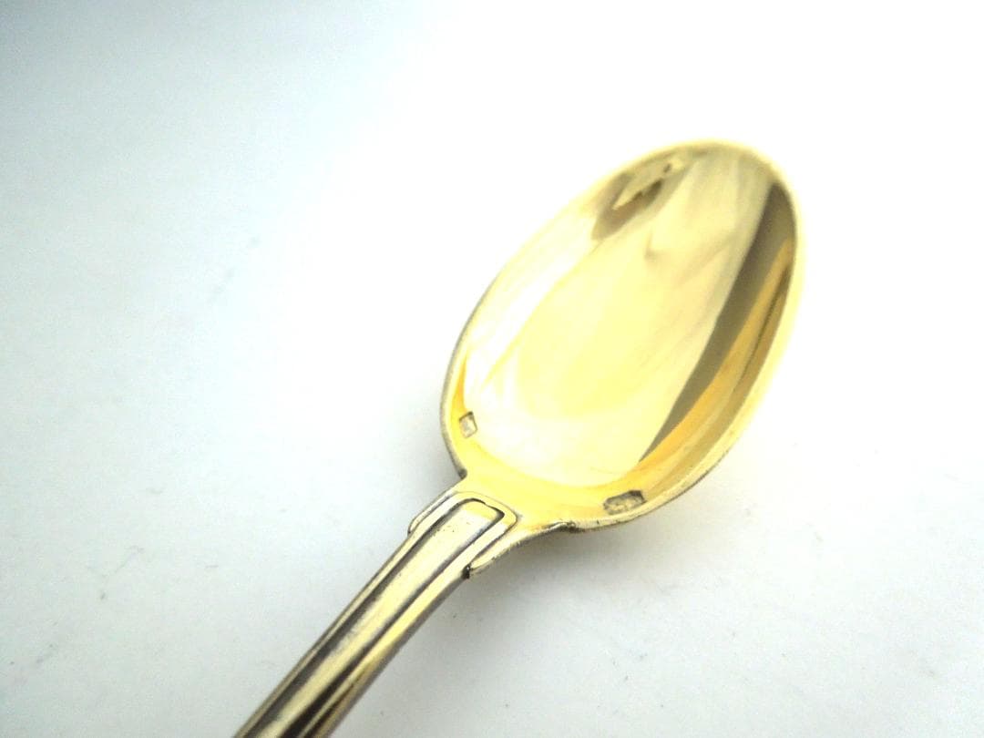 フランス　シルバースプーン ヴェルメイユ　純銀