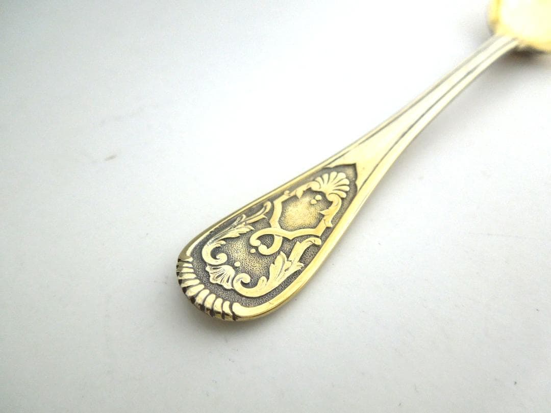 フランス　シルバースプーン ヴェルメイユ　純銀