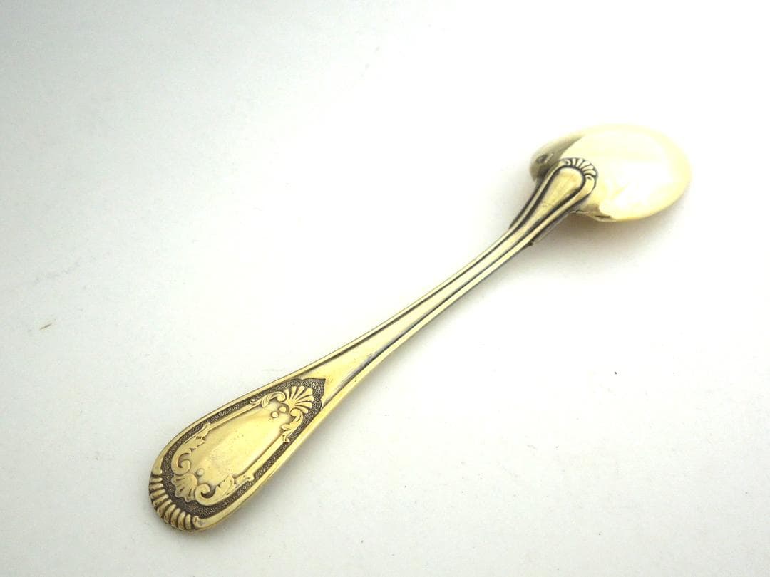 フランス　シルバースプーン ヴェルメイユ　純銀