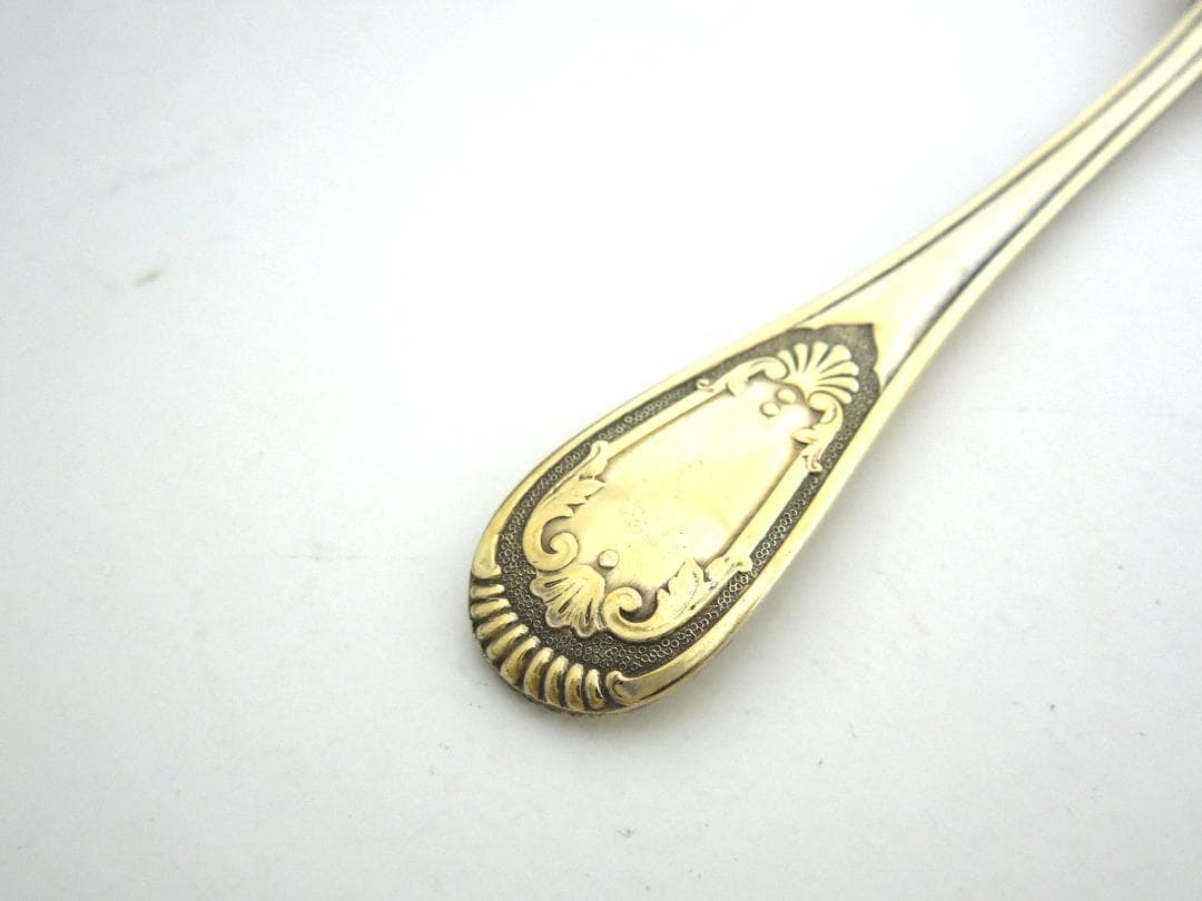 フランス　シルバースプーン ヴェルメイユ　純銀