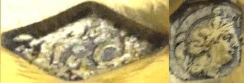 フランス　シルバースプーン ヴェルメイユ　純銀