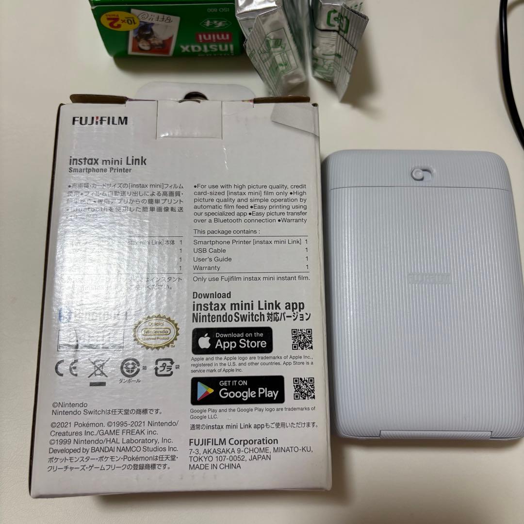 インスタックスミニリンク フィルム44枚付