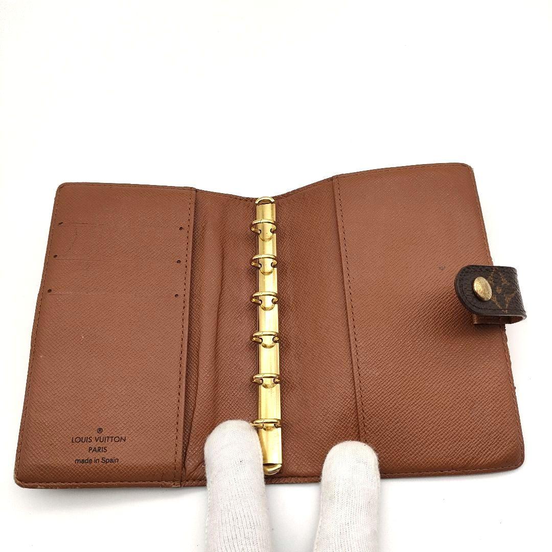 LOUIS VUITTON ルイヴィトン 手帳カバー　アジェンダPM モノグラム